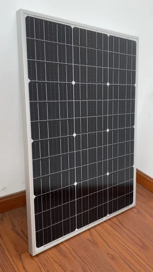 Painéis solares pequenos mini redondos cor preta 20W 18V monofaça você mesmo para luz solar