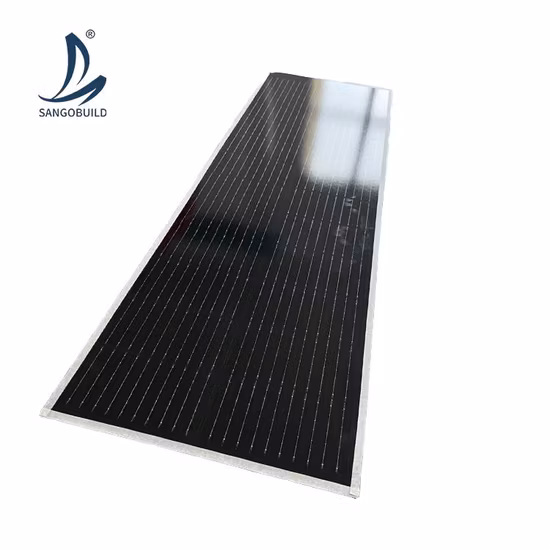 Sistema de módulo solar e telhado 2 em 1 de energia renovável Bapv BIPV Painel solar Solução de telhas solares para renovação de telhado