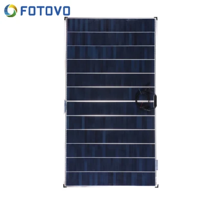 Atacado Módulo Solar Bifacial Mono Solar de Alta Qualidade Preto Shingle 670 W