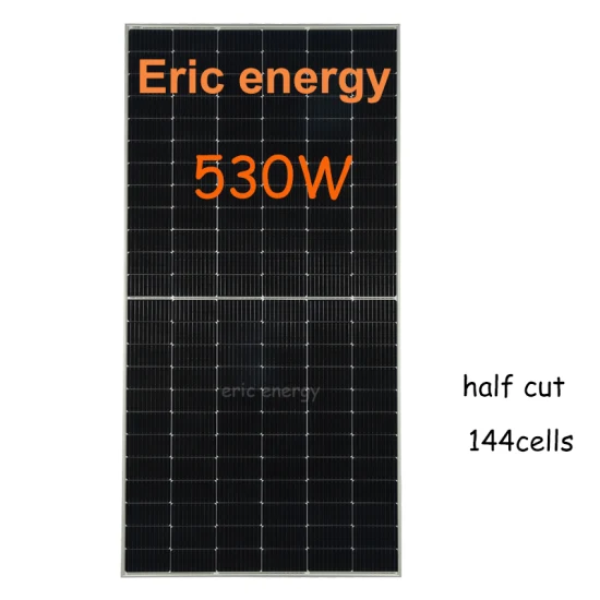 Europa Armazém 60V 500W 530W 550 W Painel Solar Monocristalino 550 Watts Painéis Solares DIY